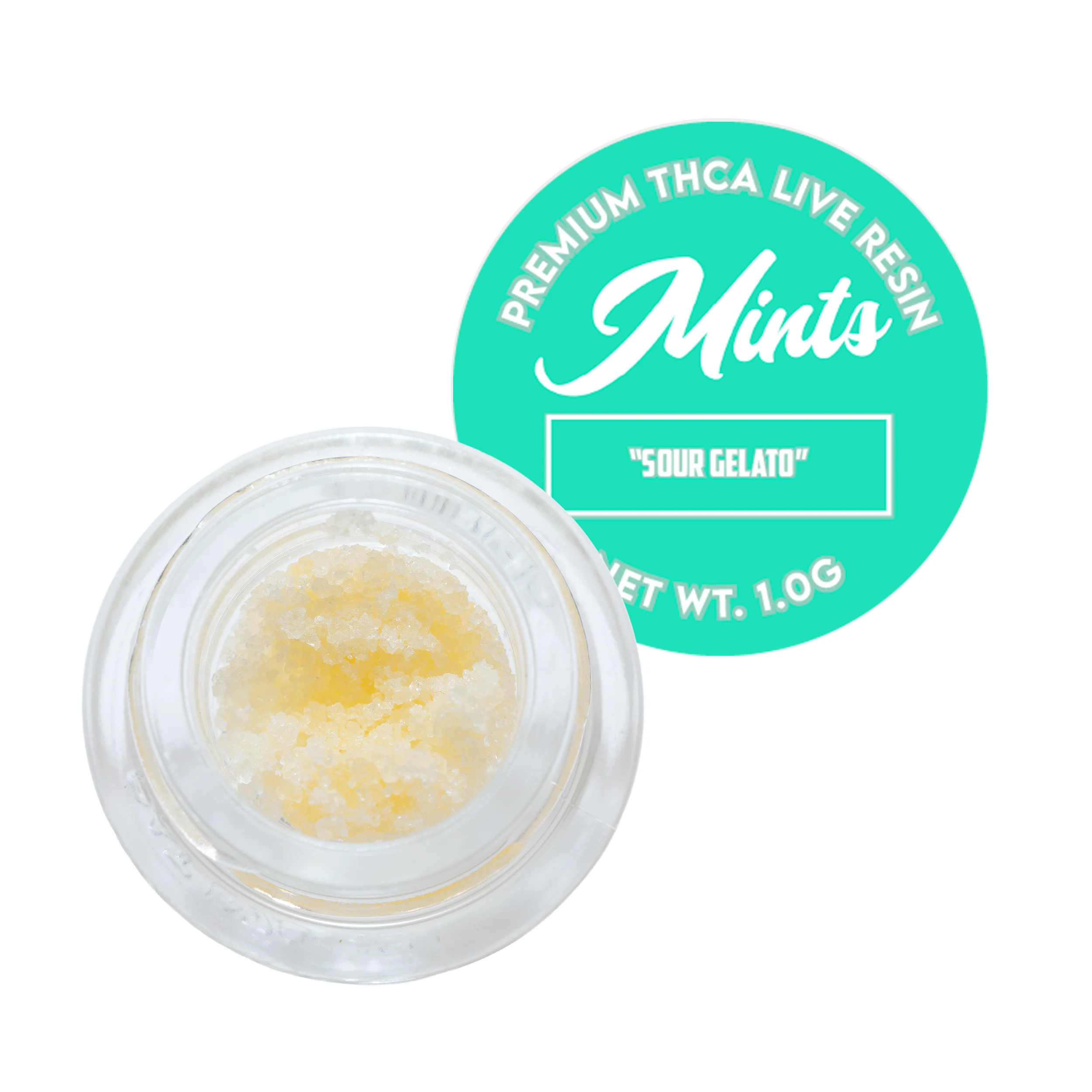 Mints Sour Gelato THCa Live Resin Diamonds