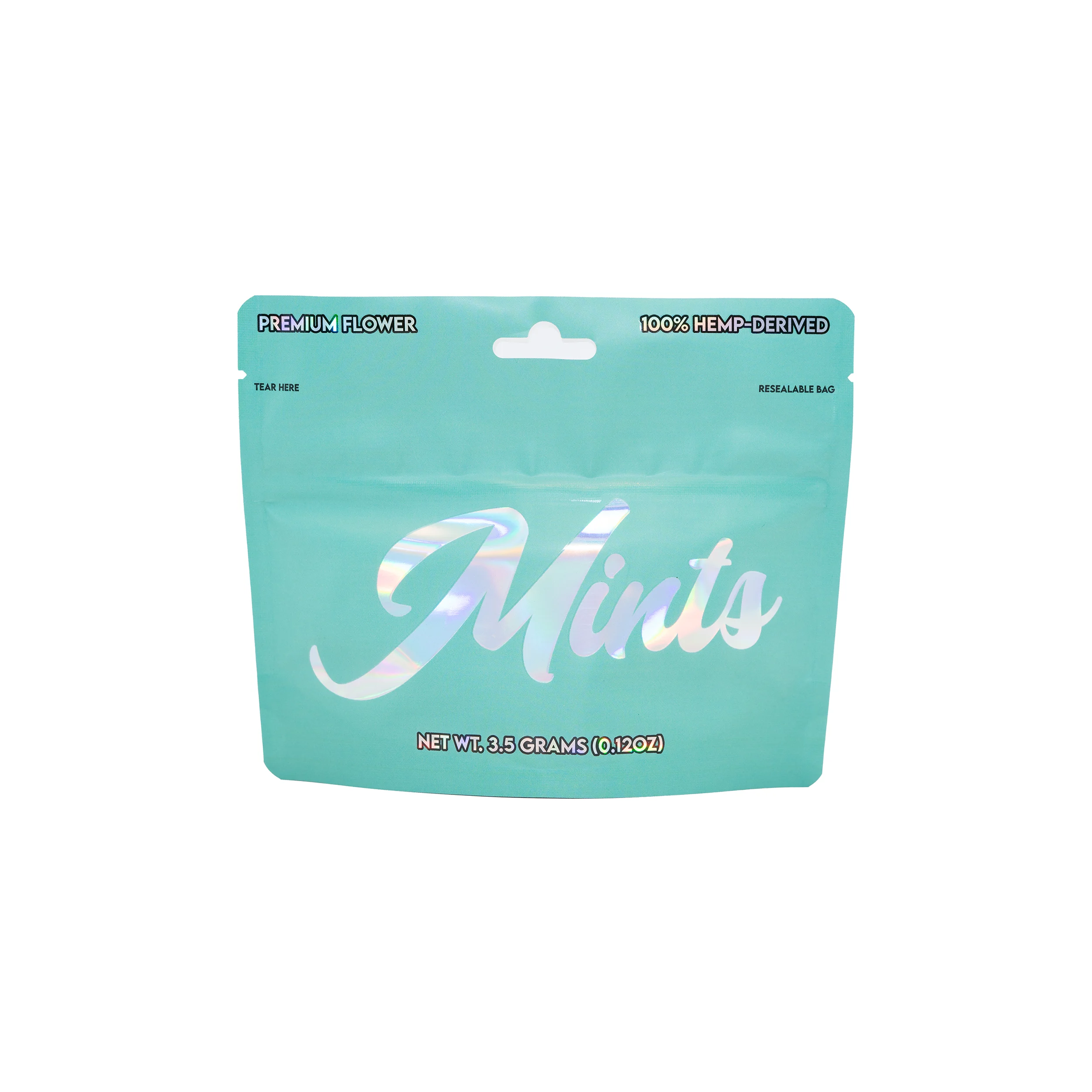 Official Mints Flower Mylar Bag